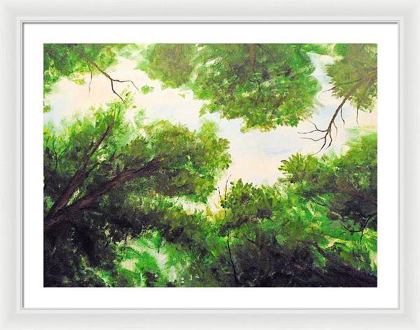 Leaf Lite ~ Framed Print