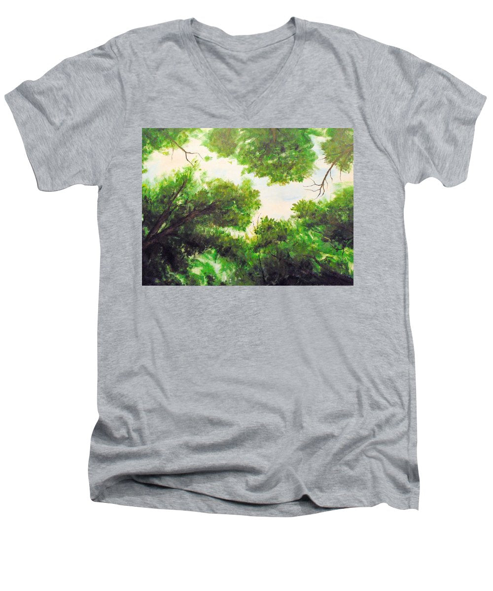 Leaf Lite - Men's V-Neck T-Shirt