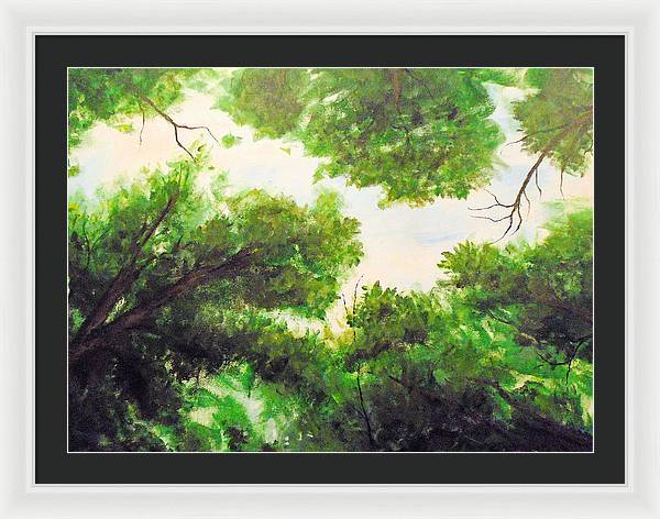 Leaf Lite ~ Framed Print