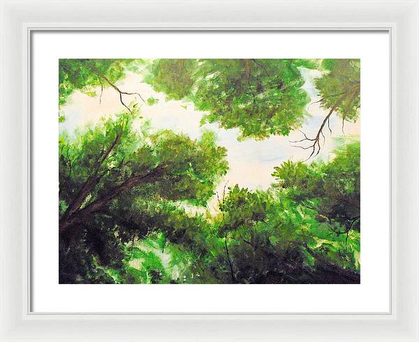 Leaf Lite ~ Framed Print