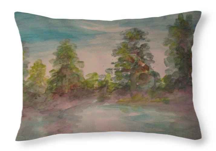 Leafing Spring - Throw Pillow