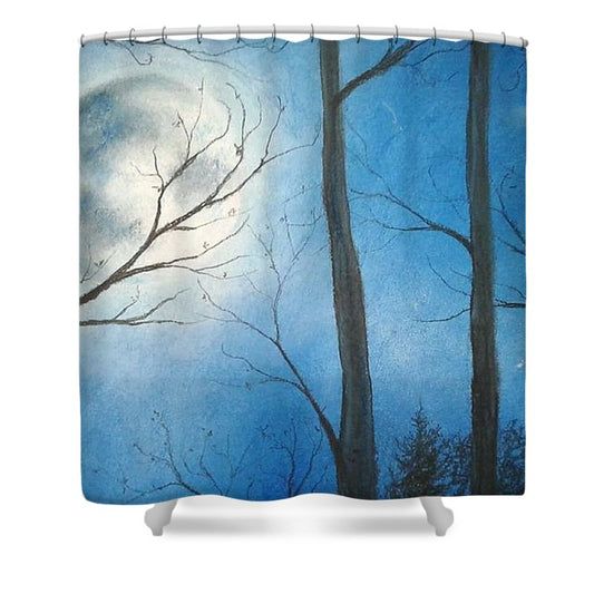 Lights in the Night  - Shower Curtain