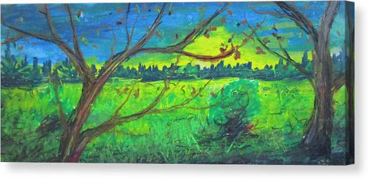 Lime Light Delight - Canvas Print