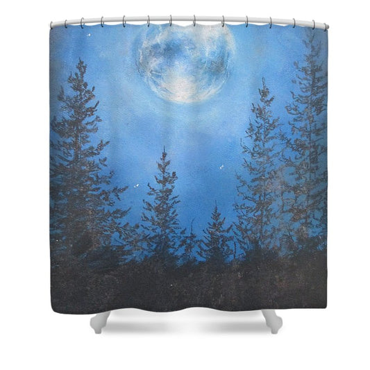 Lunar Devotions - Shower Curtain