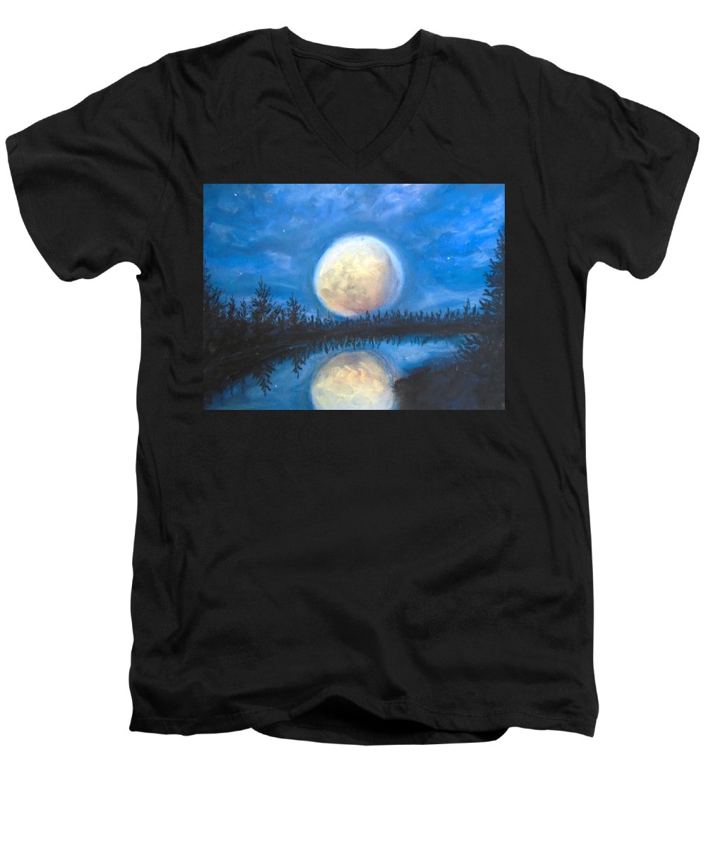 Lunar Seranade - Men's V-Neck T-Shirt