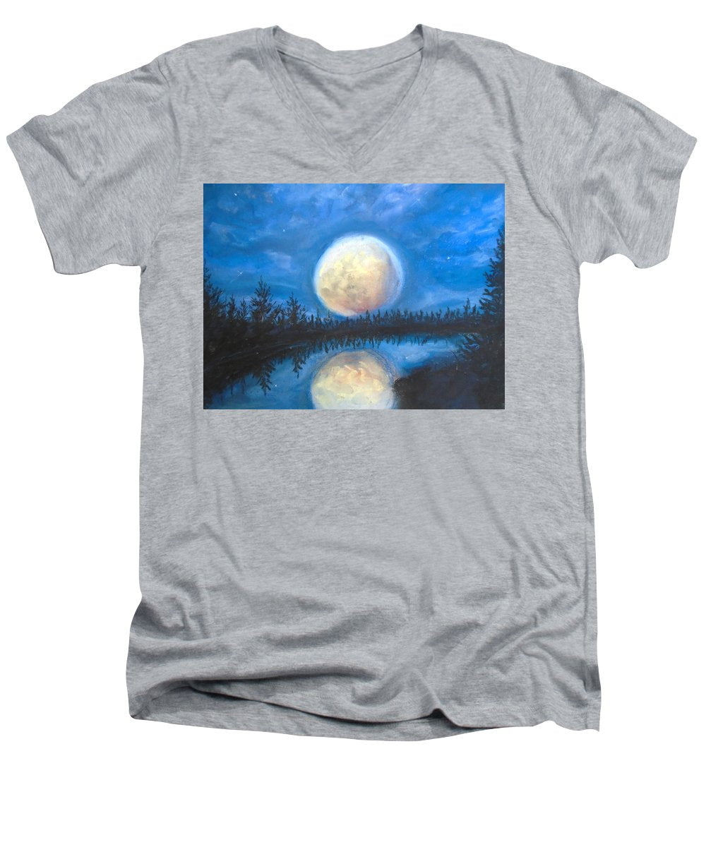 Lunar Seranade - Men's V-Neck T-Shirt