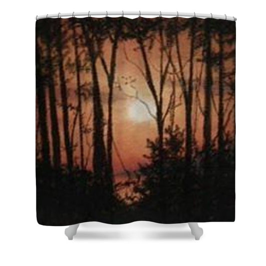 Mid Woods - Shower Curtain