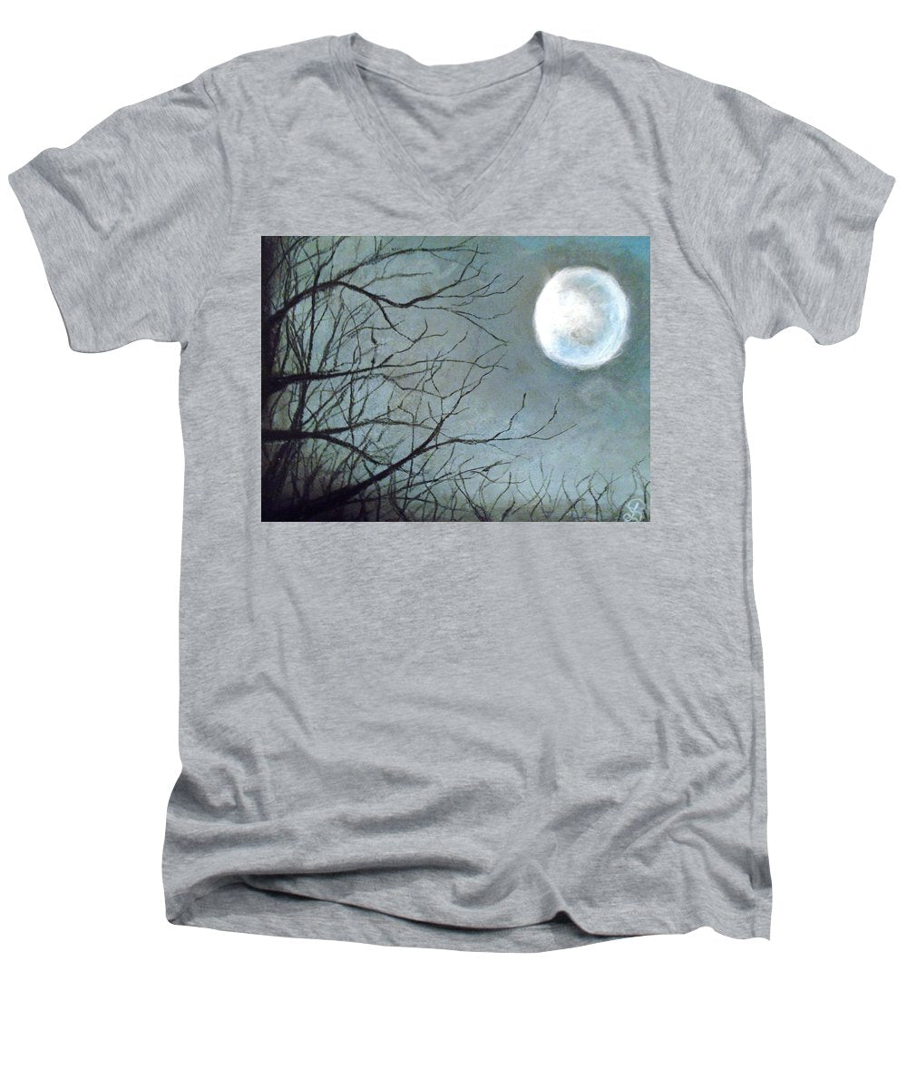 Moon Grip - Men's V-Neck T-Shirt - Twinktrin