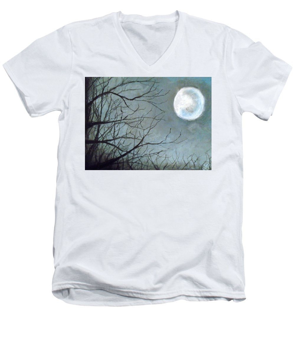 Moon Grip - Men's V-Neck T-Shirt - Twinktrin