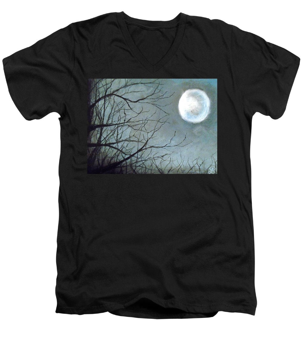 Moon Grip - Men's V-Neck T-Shirt - Twinktrin