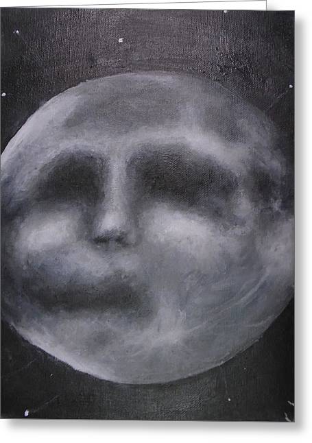 Moon Man  - Greeting Card