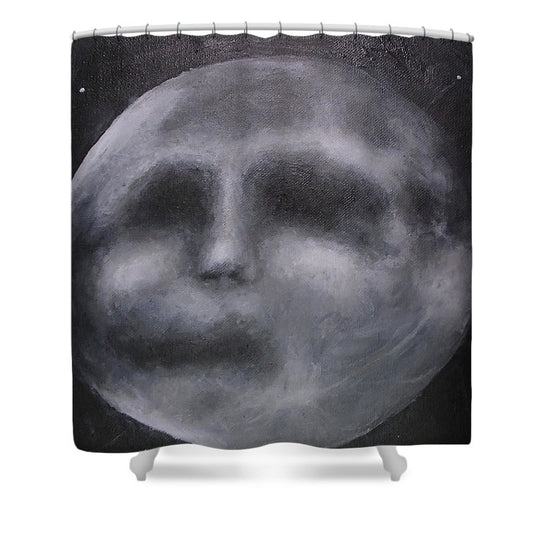Moon Man  - Shower Curtain