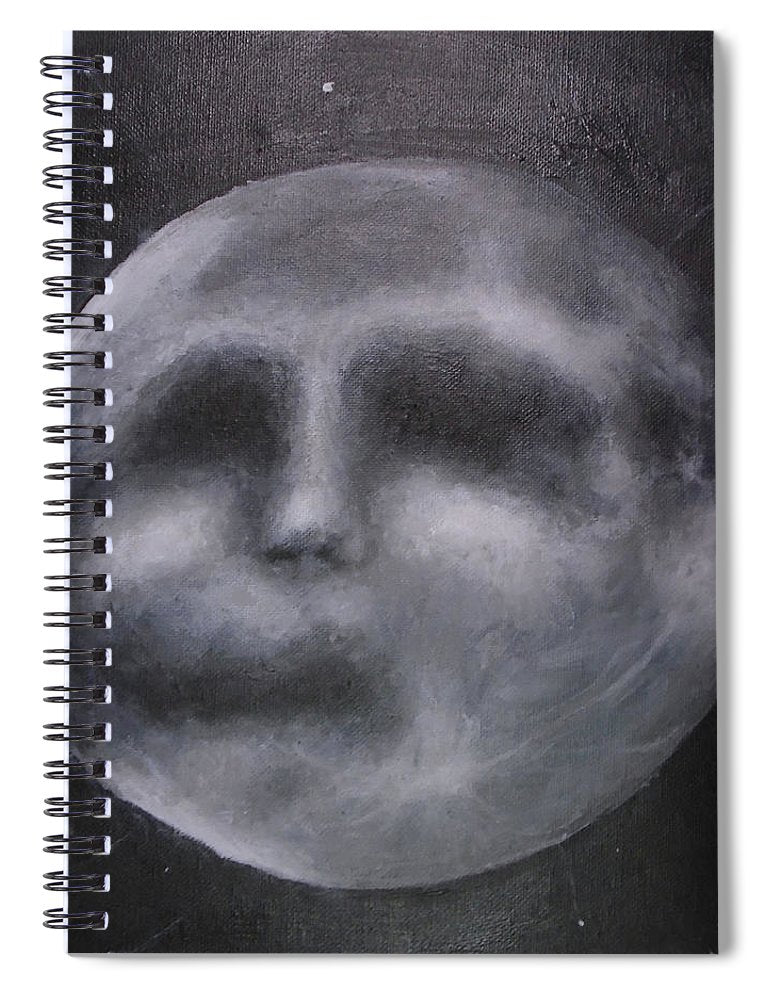 Moon Man  - Spiral Notebook