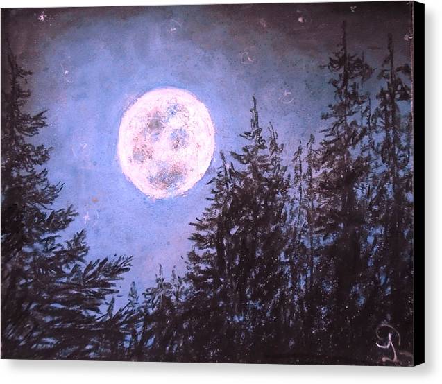 Moon Sight - Canvas Print
