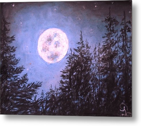 Moon Sight - Metal Print