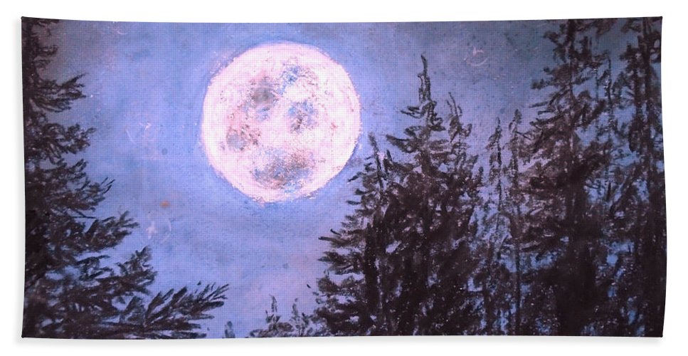 Moon Sight - Beach Towel