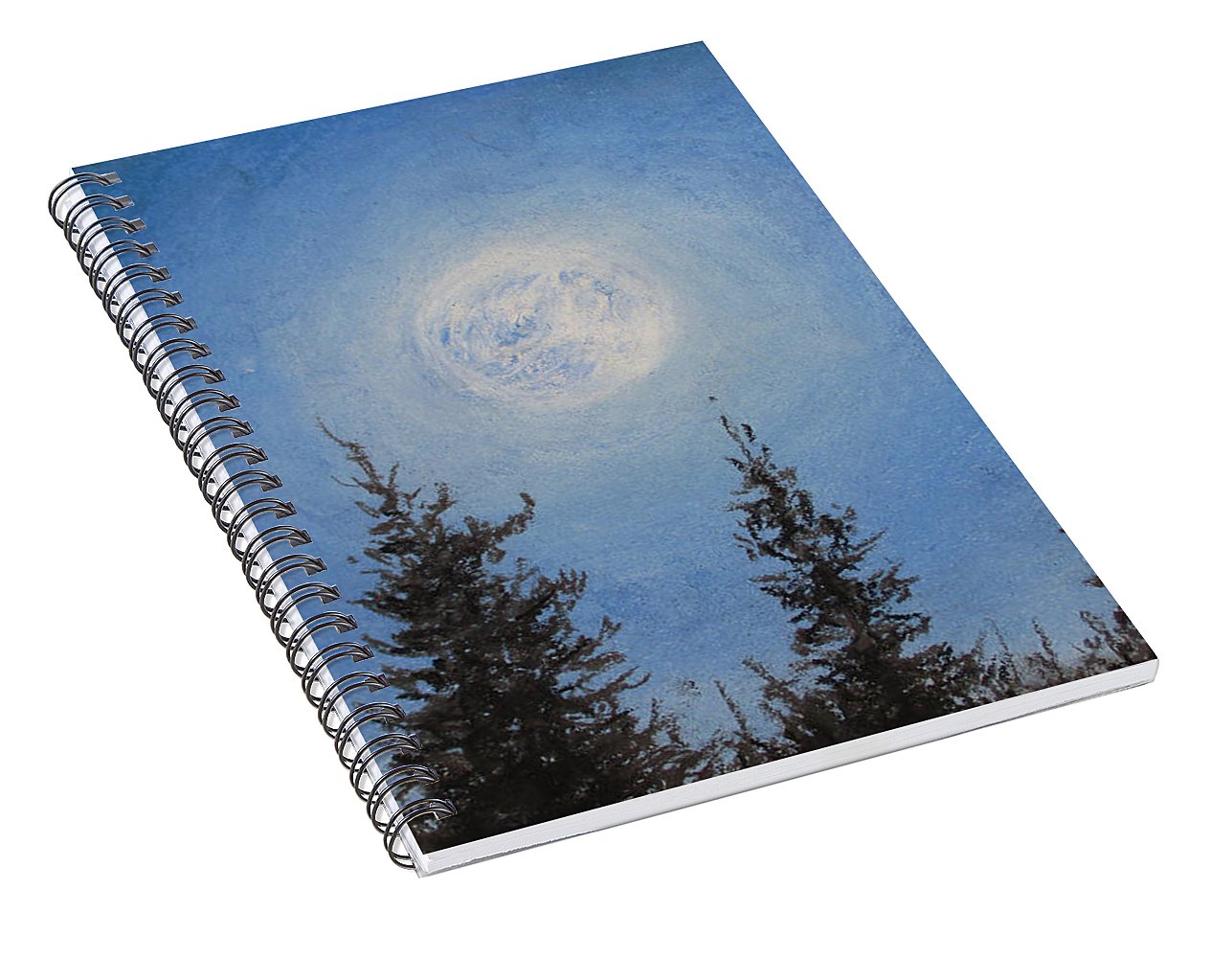 Moon Spooks - Spiral Notebook