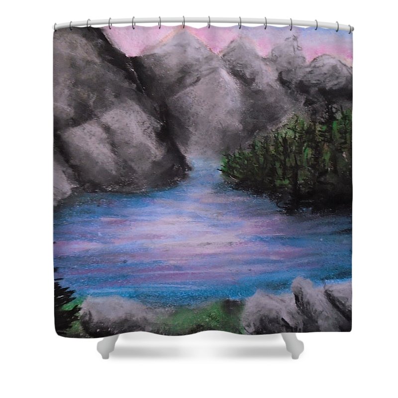 Mountain Escape - Shower Curtain