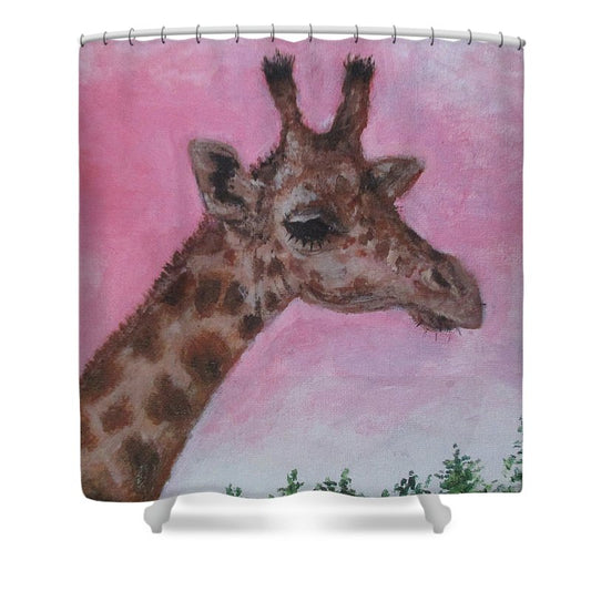 Mr. Giraffe  - Shower Curtain