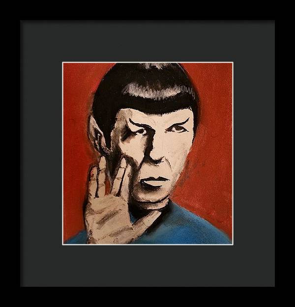 Mr. Spock - Framed Print