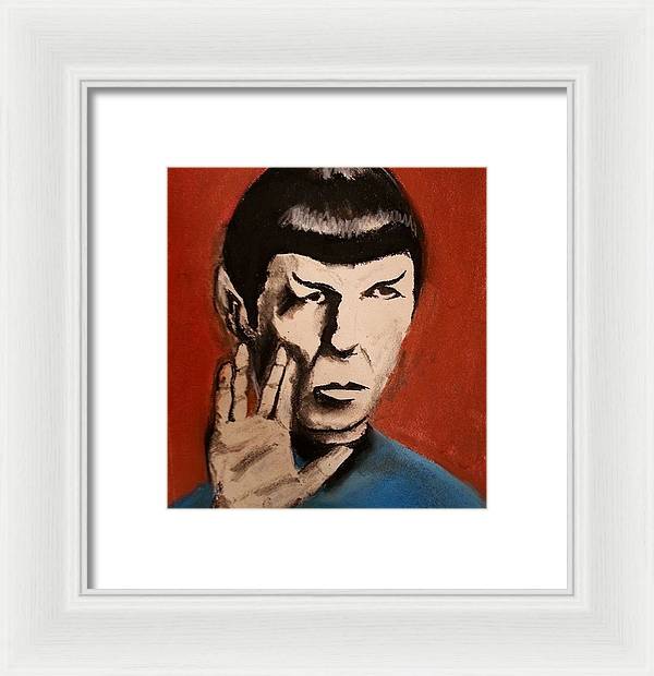 Mr. Spock - Framed Print