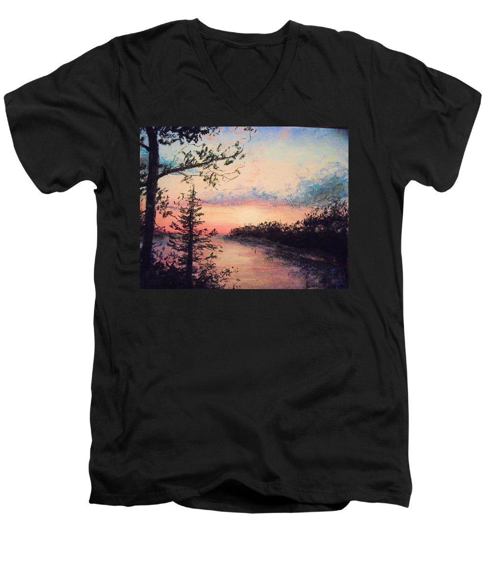 Mystic Escape - Men's V-Neck T-Shirt