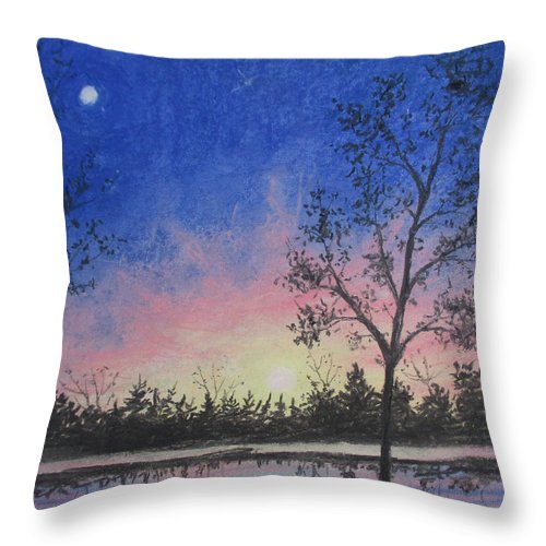 Night Day Light - Throw Pillow