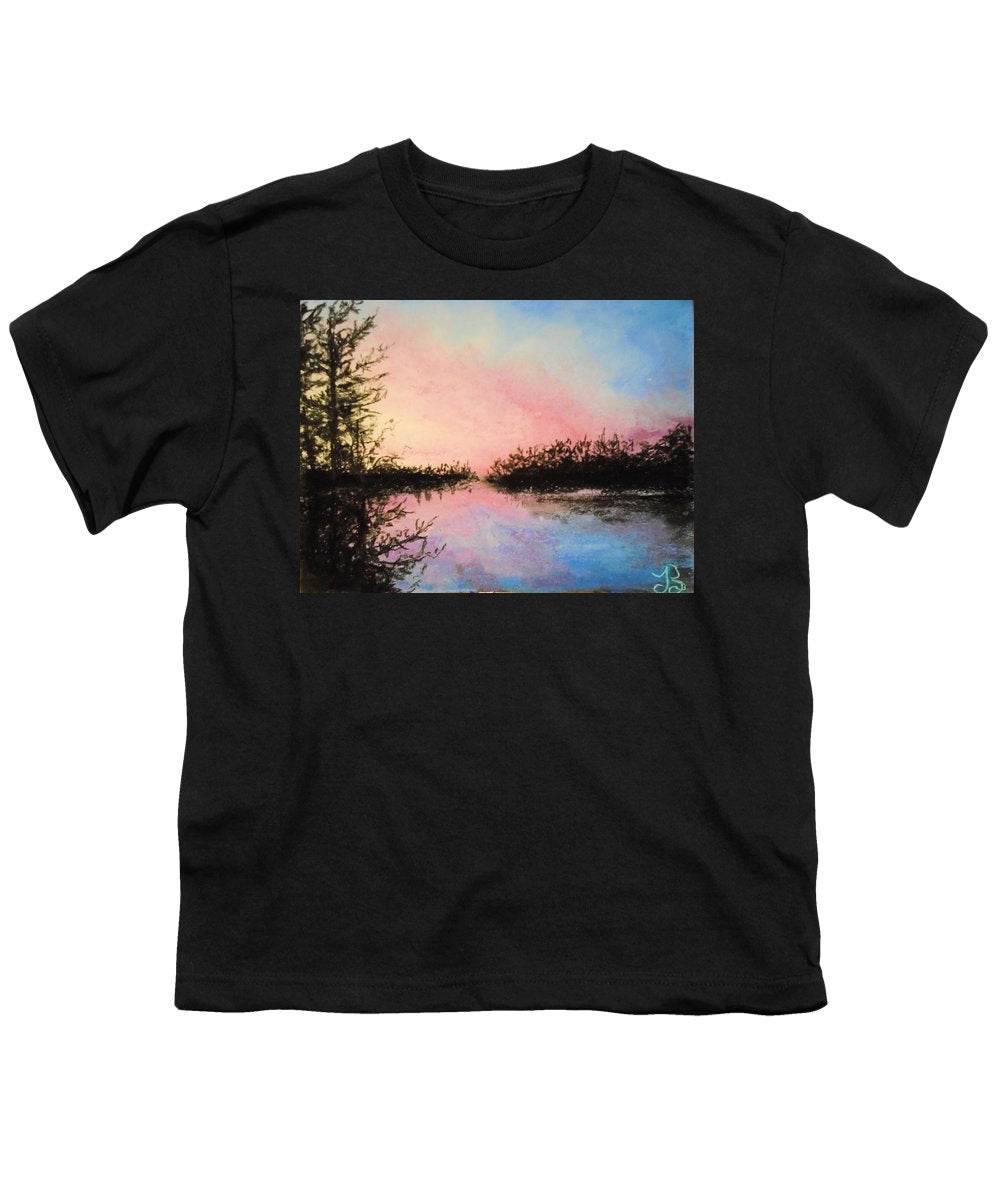 Night Streams in Sunset Dreams  - Youth T-Shirt