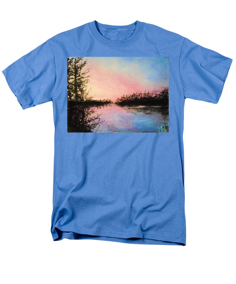 Night Streams in Sunset Dreams  - Men's T-Shirt  (Regular Fit)