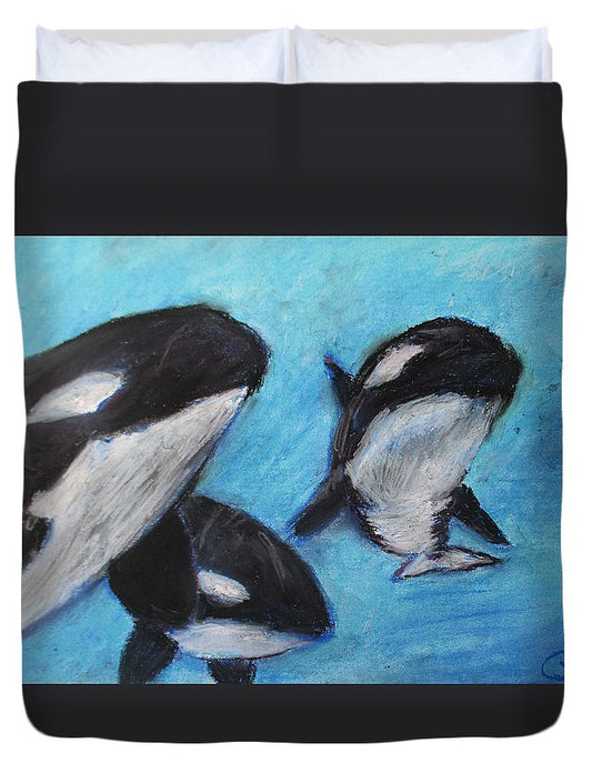 Orca Tides - Duvet Cover