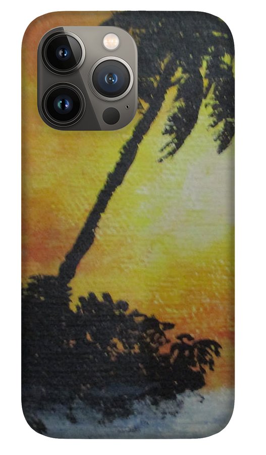 Palm Sunset - Phone Case