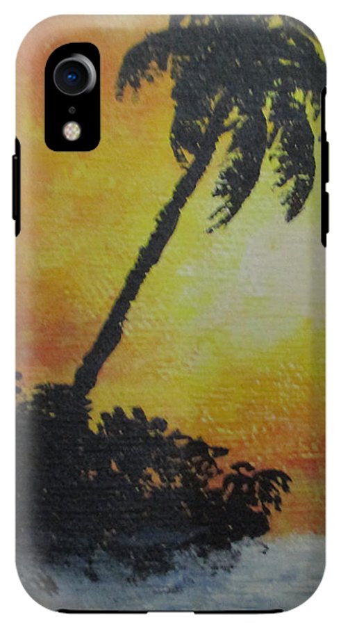 Palm Sunset - Phone Case