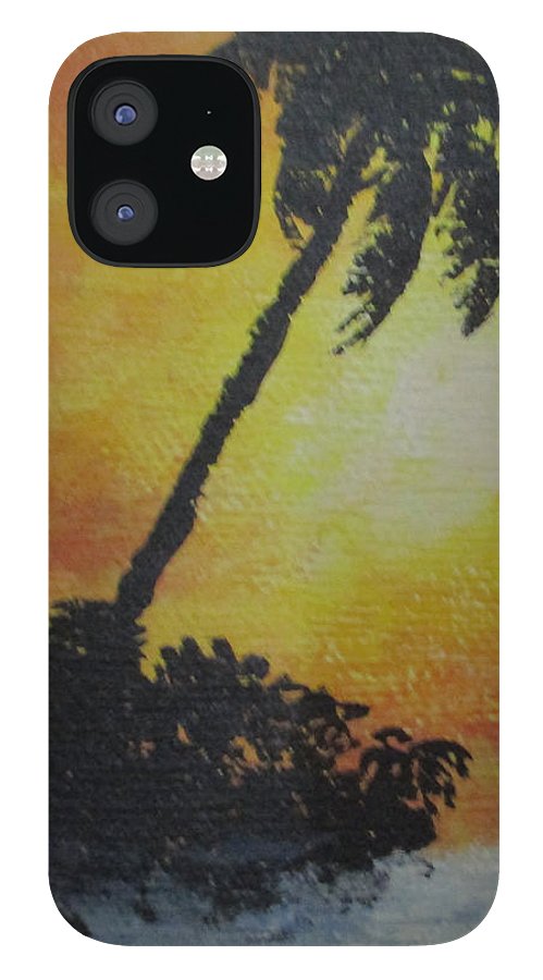 Palm Sunset - Phone Case