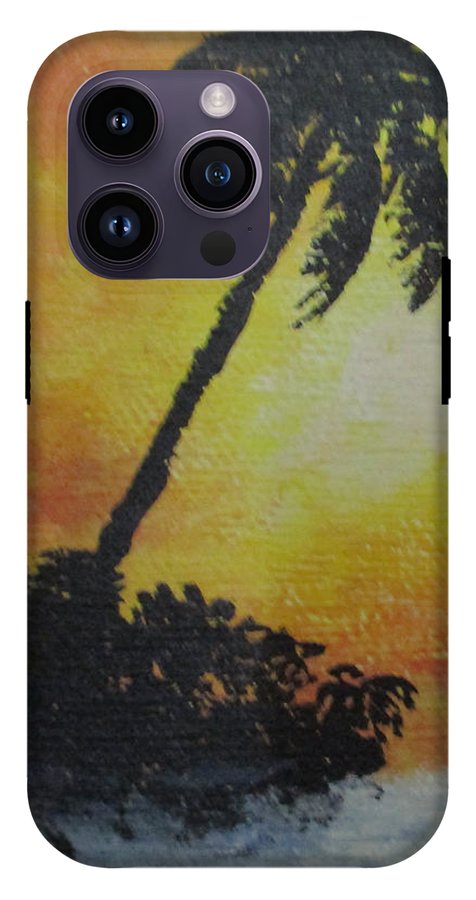 Palm Sunset - Phone Case