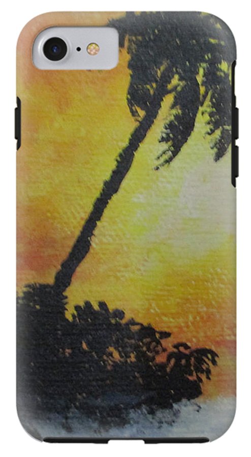 Palm Sunset - Phone Case