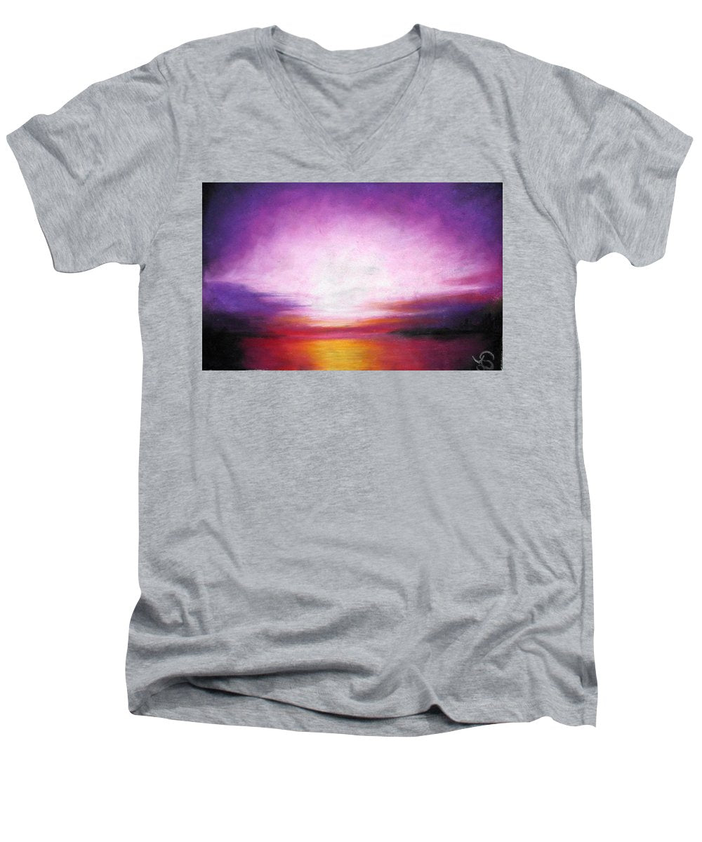 Pastel Skies - Men's V-Neck T-Shirt