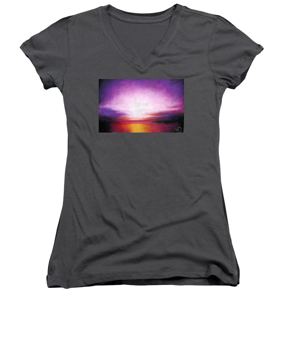 Pastel Skies - Women's V-Neck