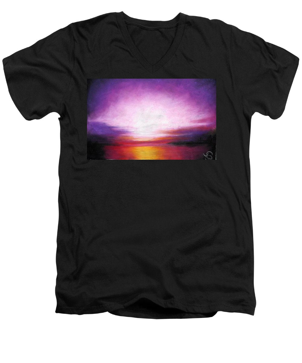 Pastel Skies - Men's V-Neck T-Shirt