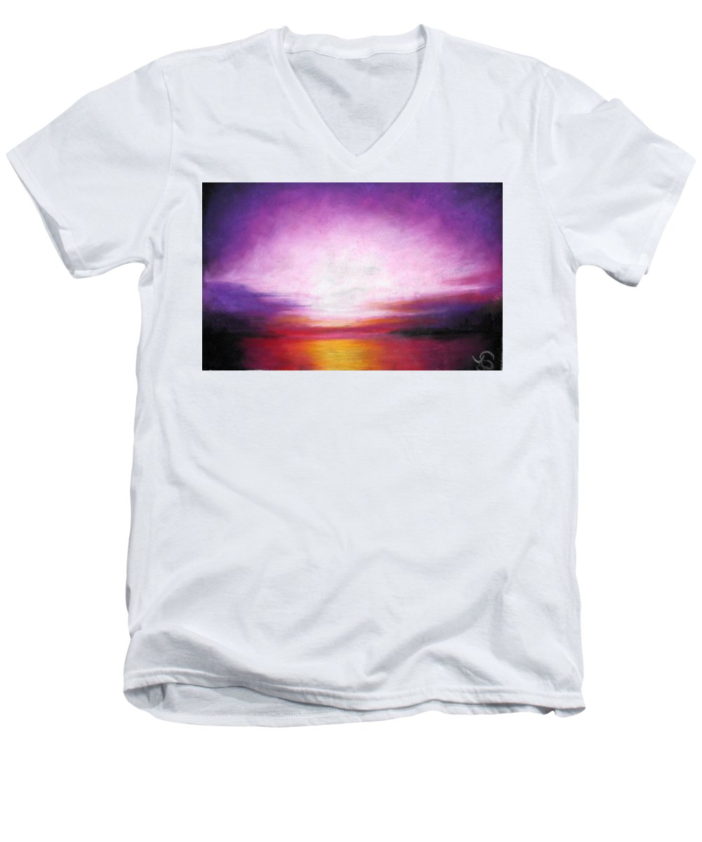 Pastel Skies - Men's V-Neck T-Shirt