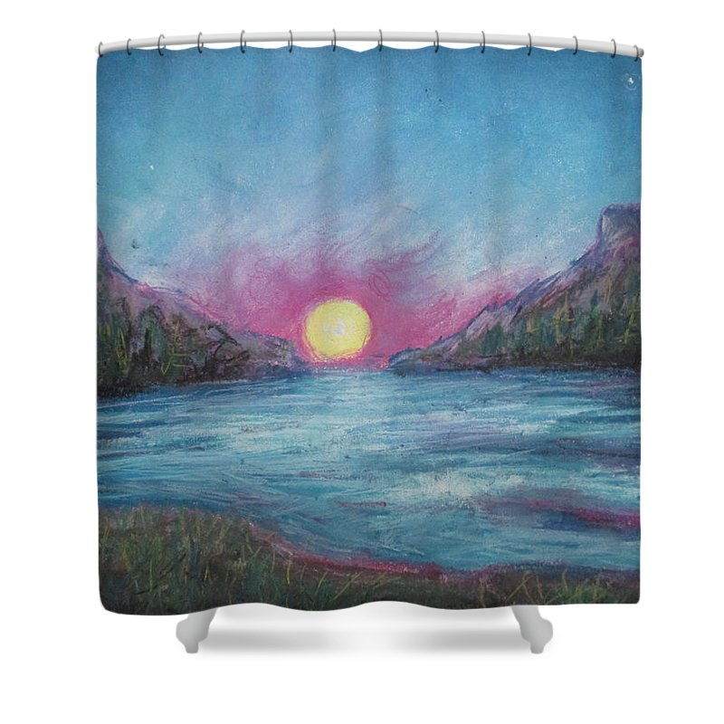 Peace of Passion - Shower Curtain