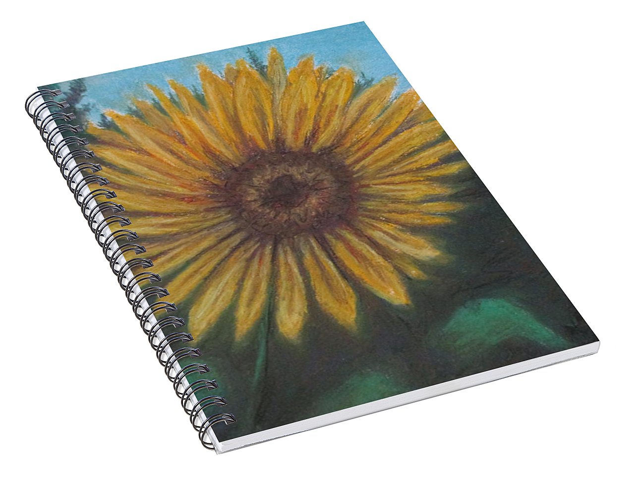 Petal of Yellows - Spiral Notebook