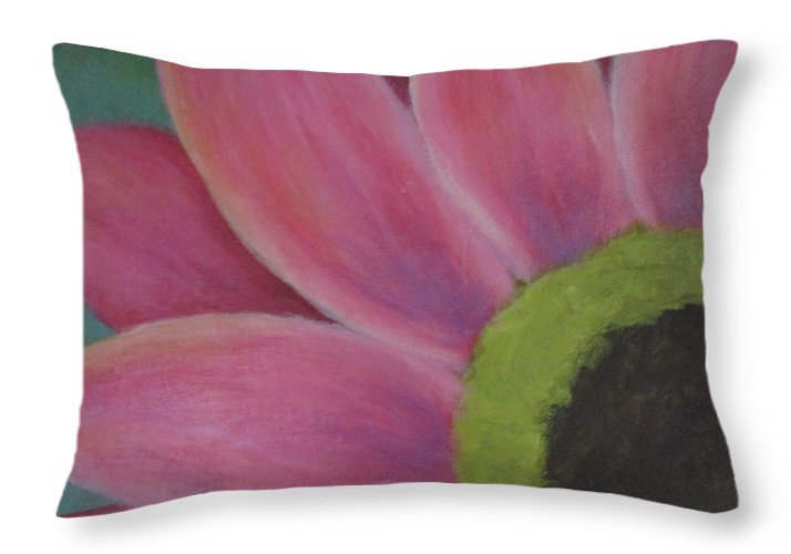 Petalled Pink - Throw Pillow