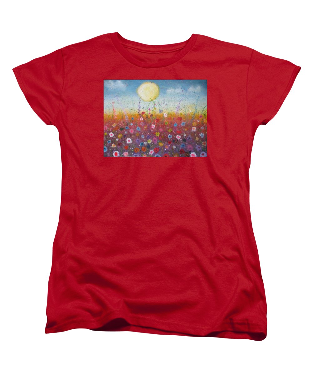 Petalled Skies - Women's T-Shirt (Standard Fit) - Twinktrin