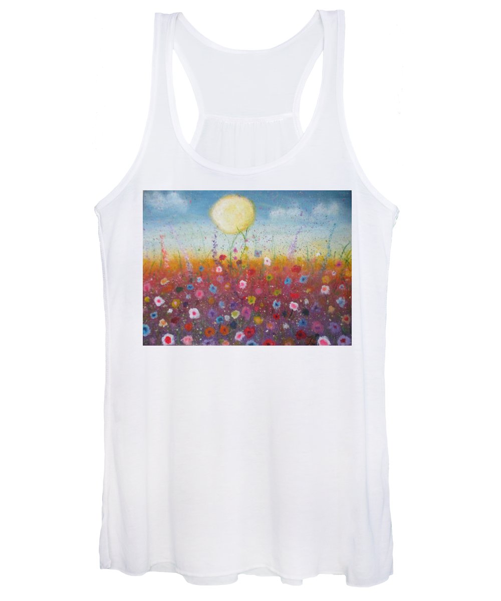 Petalled Skies - Women's Tank Top - Twinktrin