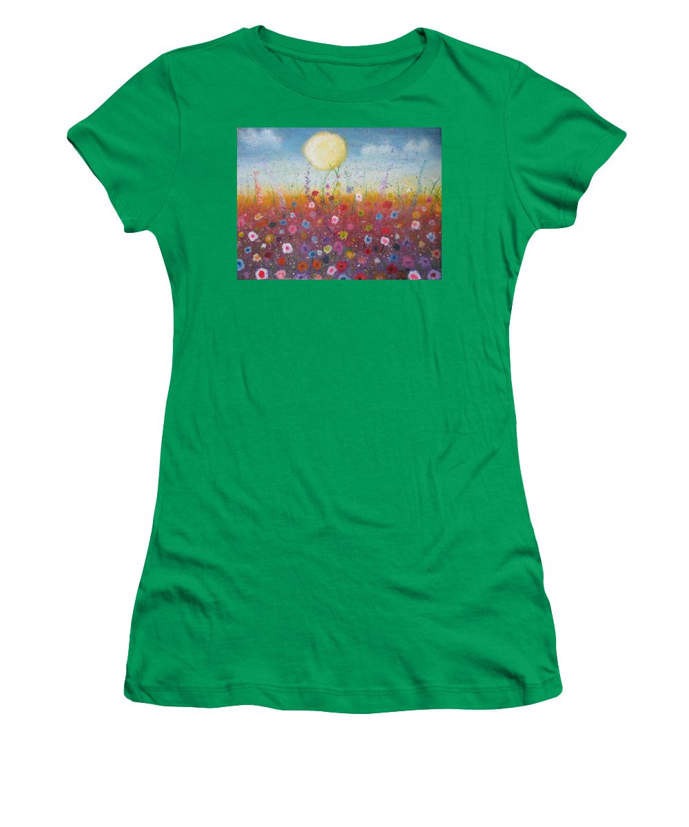 Petalled Skies - Women's T-Shirt - Twinktrin