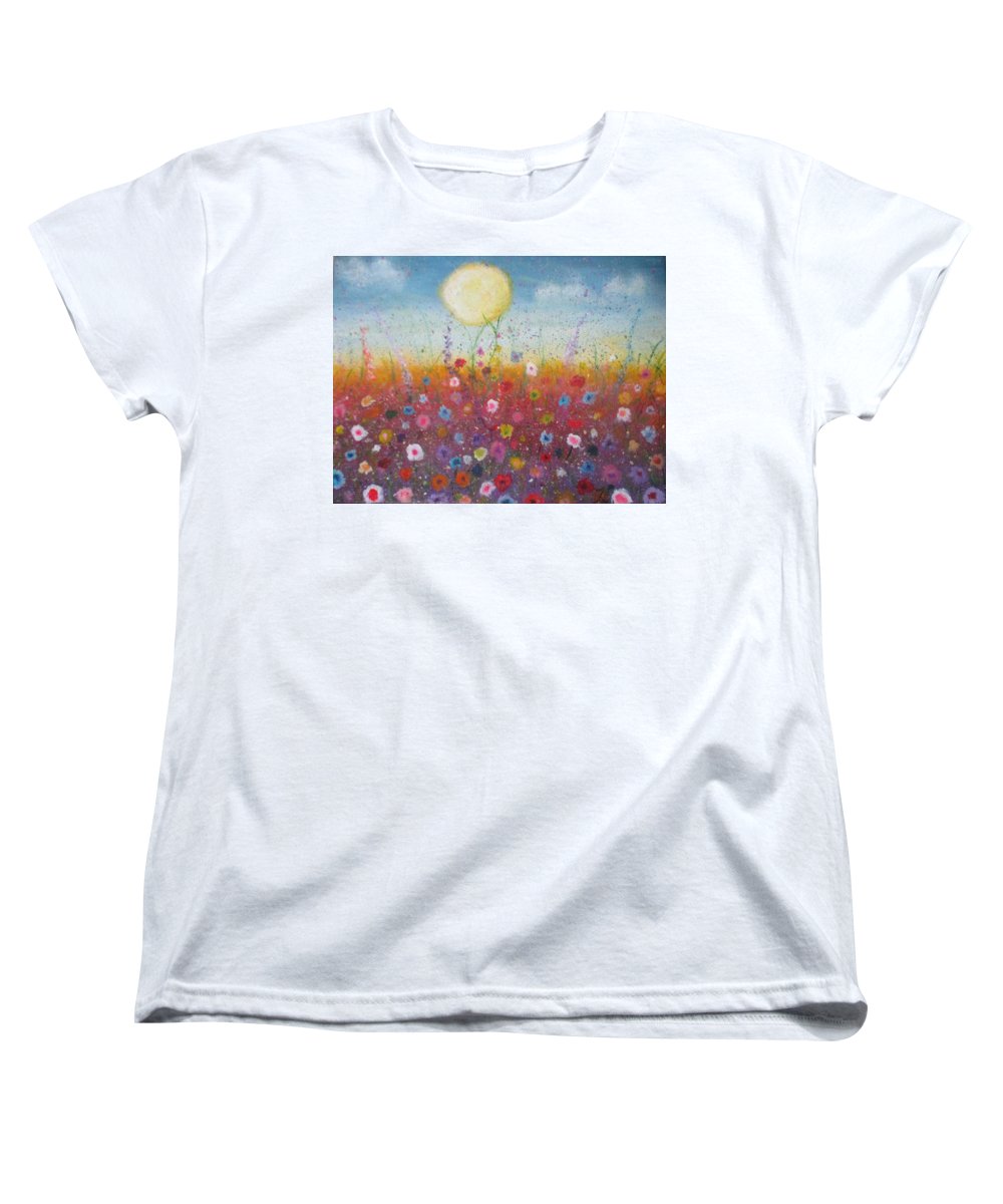 Petalled Skies - Women's T-Shirt (Standard Fit) - Twinktrin