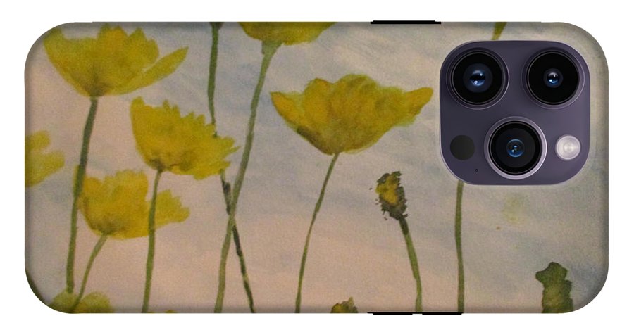 Petalled Yellow  - Phone Case