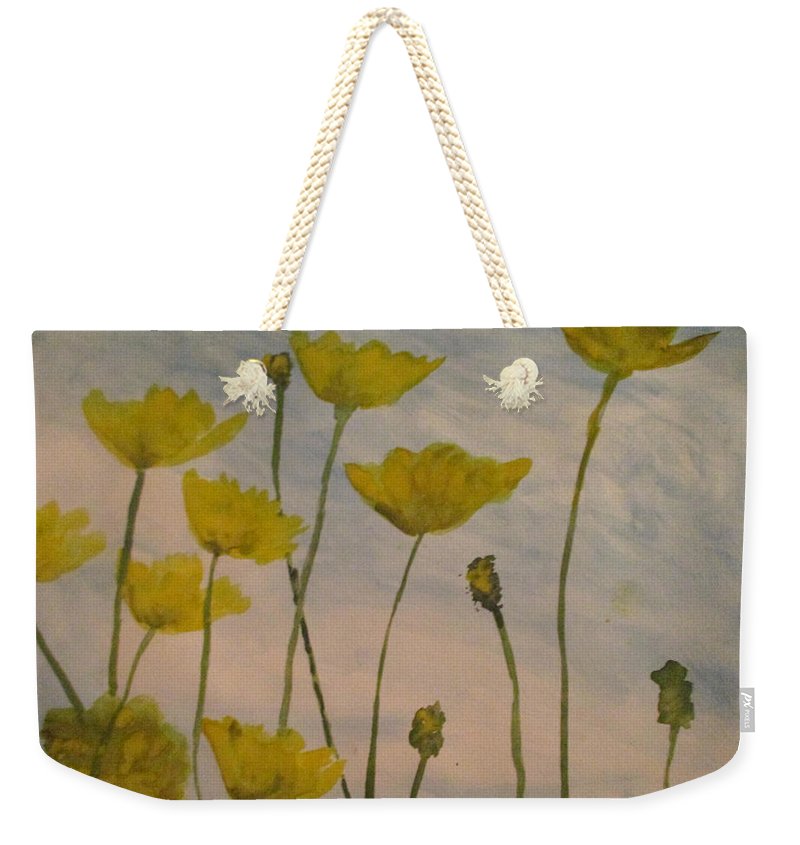 Petalled Yellow  - Weekender Tote Bag