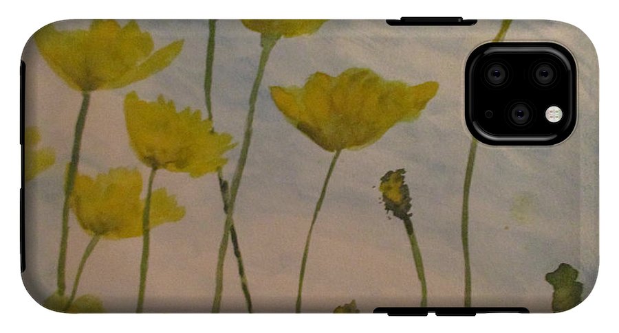 Petalled Yellow  - Phone Case