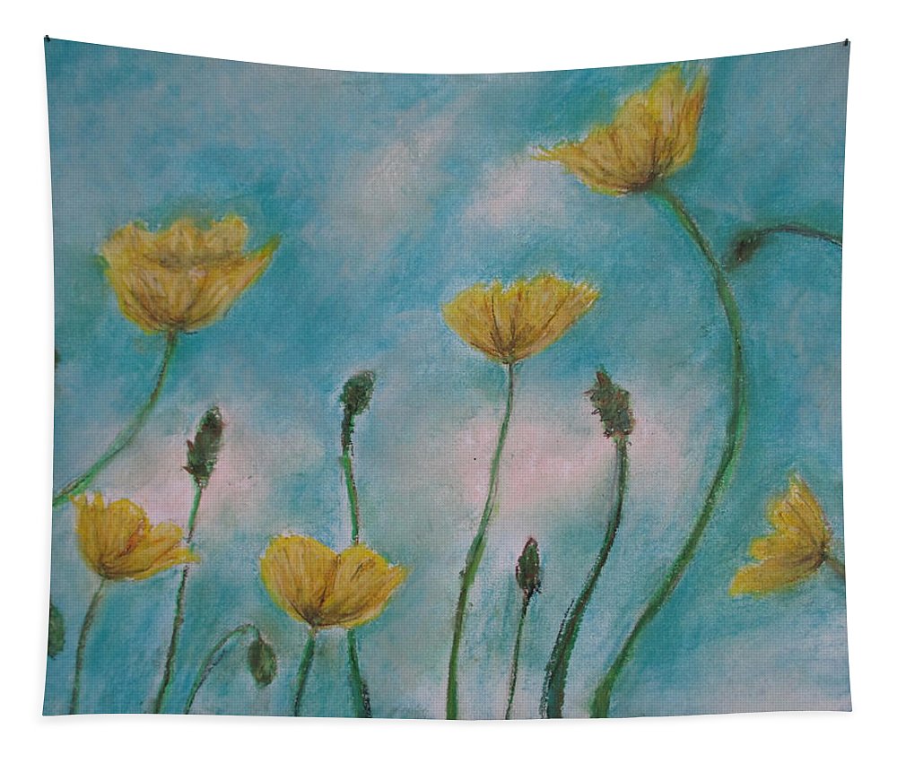 Petals of Yellows - Tapestry